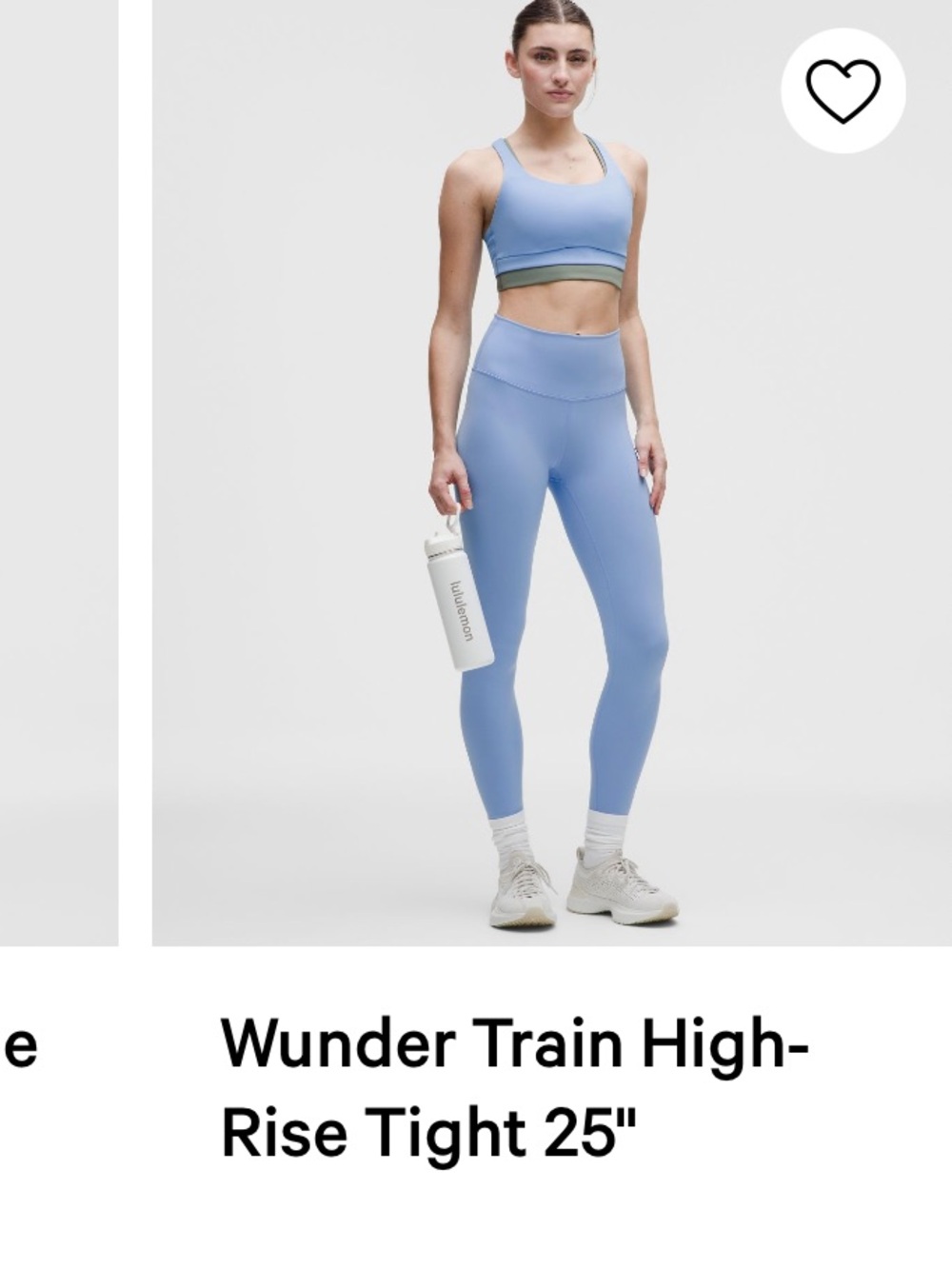 lululemon athletica Sinatra Blue High-Rise Wunder Under Leggings 25 in